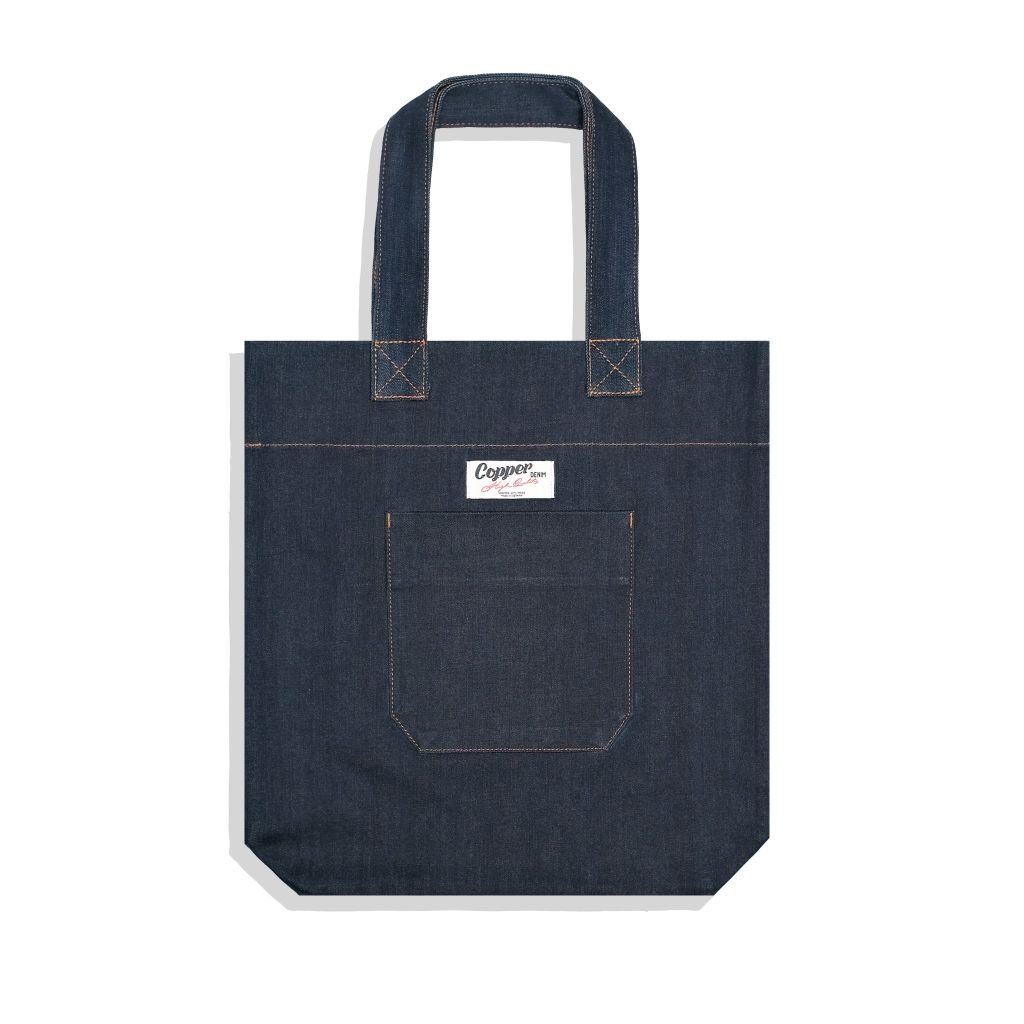 COPPER DENIM - RECYCLE TOTE BAG