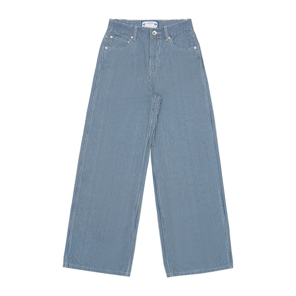 [QUẦN NỮ] Relax - 11 Oz - Hickory - One Washed Denim Pants