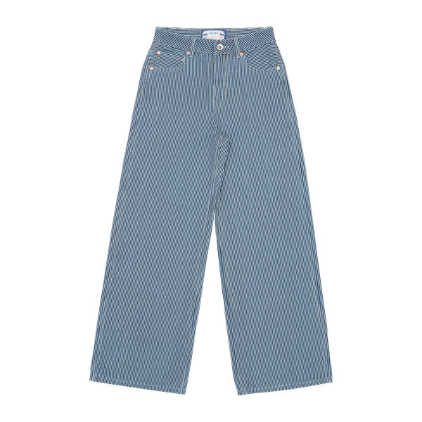  [QUẦN NỮ] Relax - 11 Oz - Hickory - One Washed Denim Pants 
