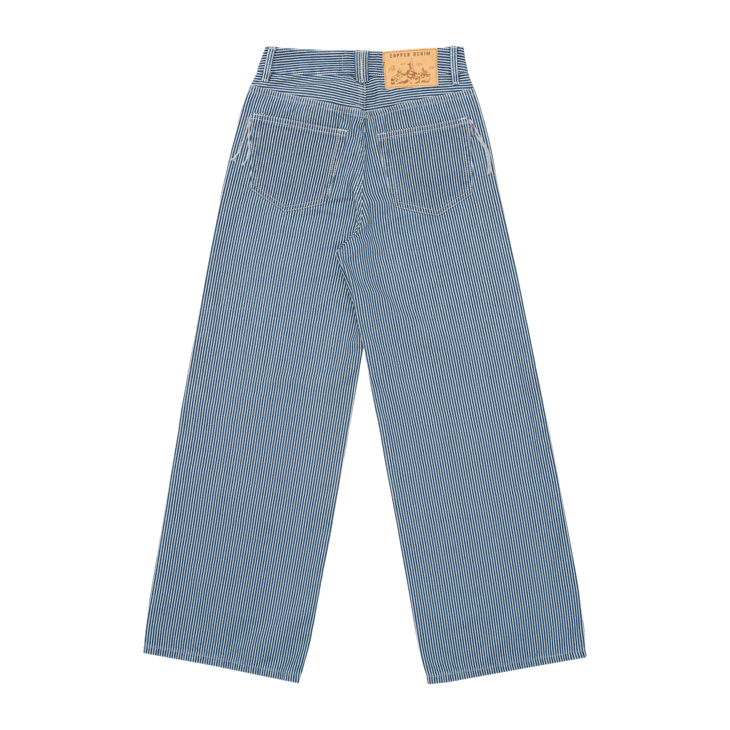 [QUẦN NỮ] Relax - 11 Oz - Hickory - One Washed Denim Pants
