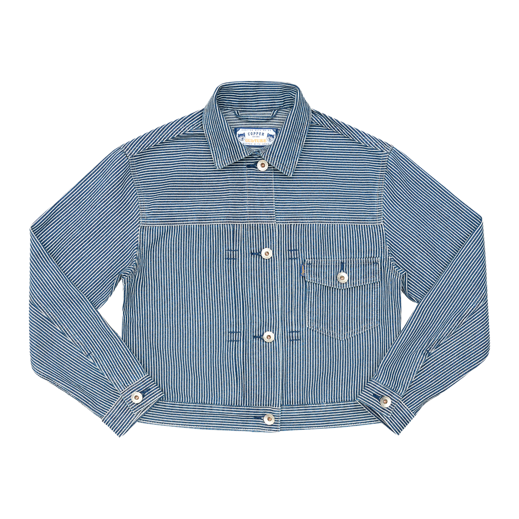 [ÁO KHOÁC NỮ] Type I - 11 Oz - Hickory - One Washed Denim