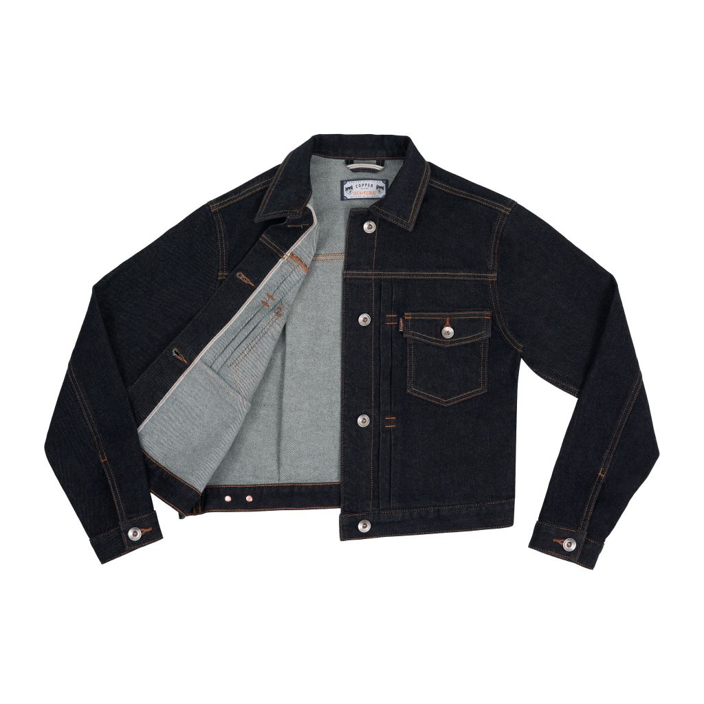 [ÁO KHOÁC NỮ] Type II - 12.5 Oz - Indigo - One Washed Selvedge Denim