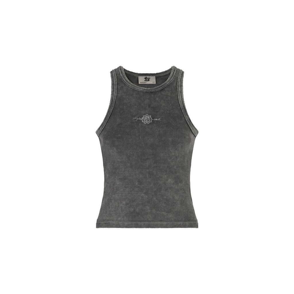 TSUN Áo Ba Lỗ Nữ Wash - Tanktop Crop Washed 