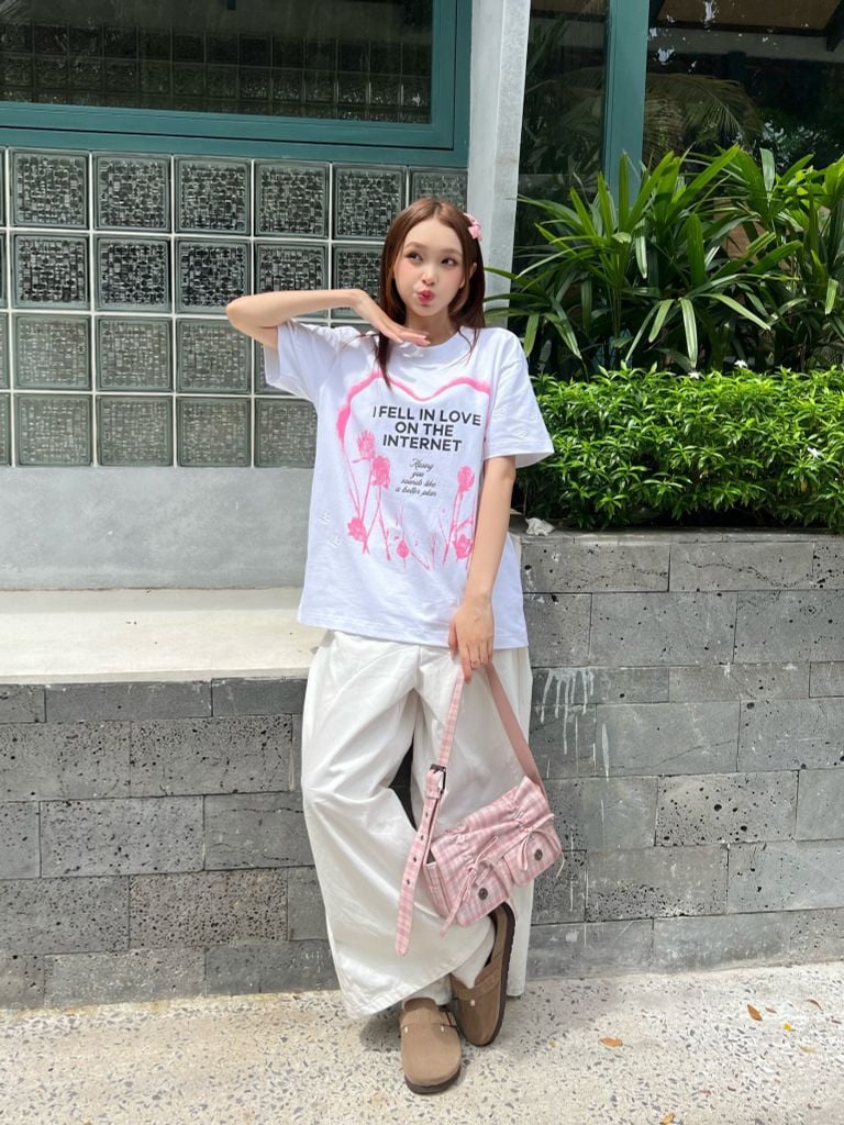  TSUN Internet Love Tee - White 