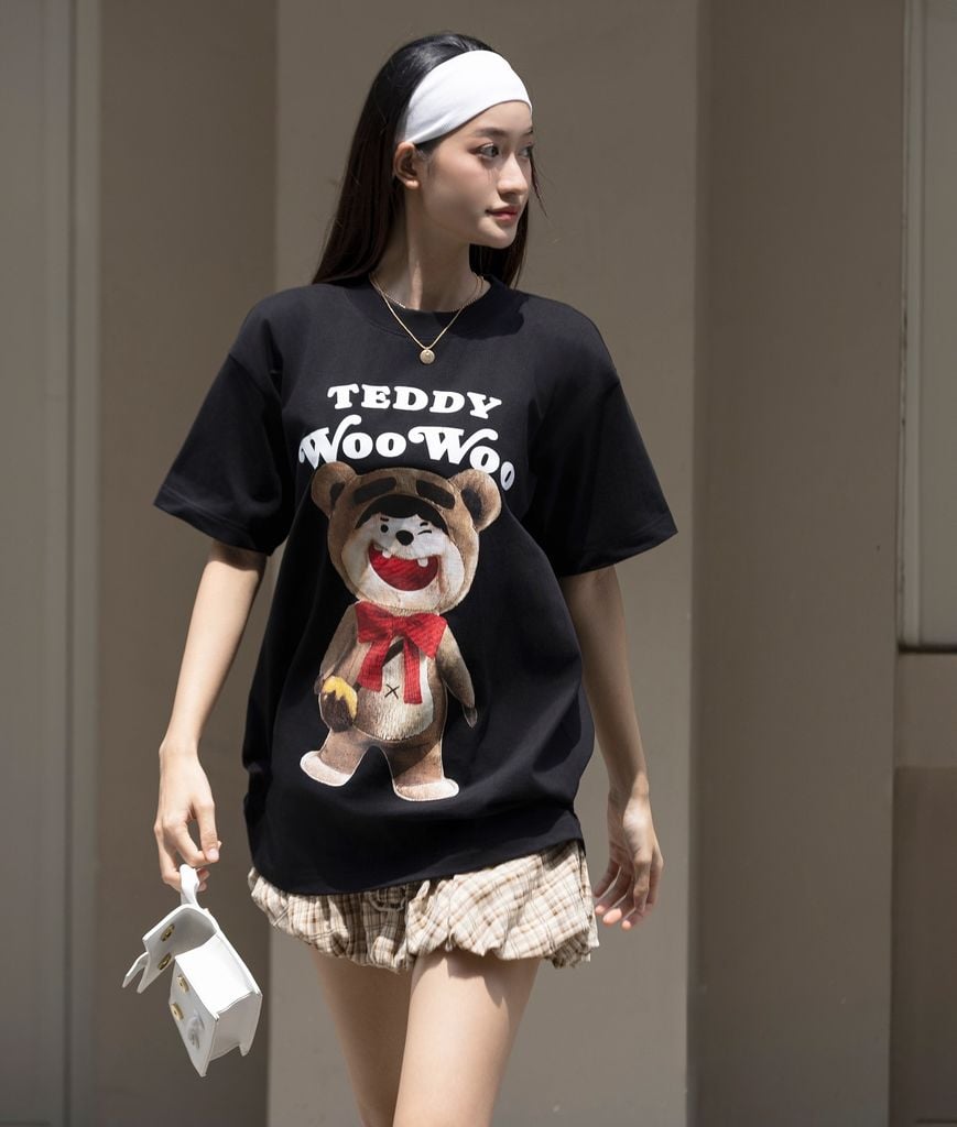  TSUN Big Teddy Tee - Black 