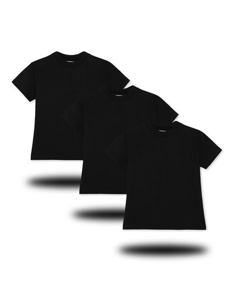  Combo 3 Baby Tee - Black 
