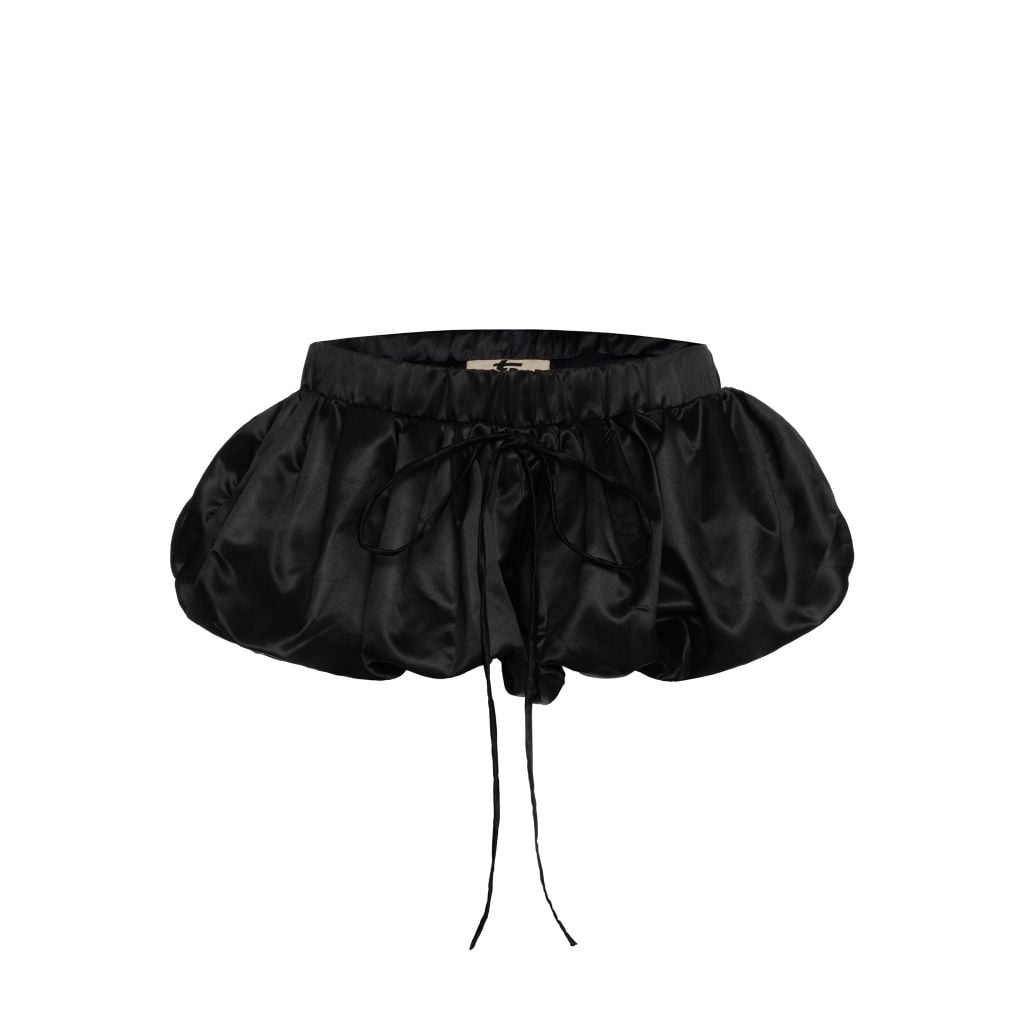  TSUN Pumpkin Mini Skirt - Black 