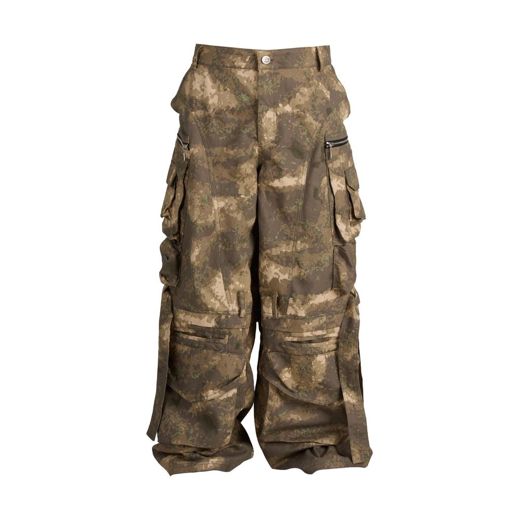  TSUN Camo Cargo Pants - Quần Dài Ống Rộng Camo Túi Hộp 