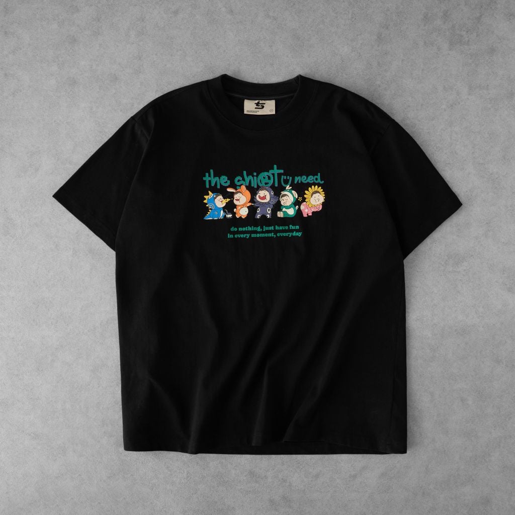  TSUN Mascot Gang Tee - Black 