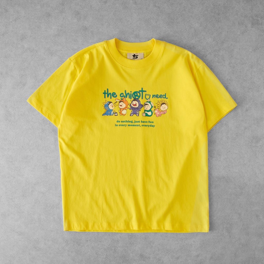  TSUN Mascot Gang Tee - Yellow 