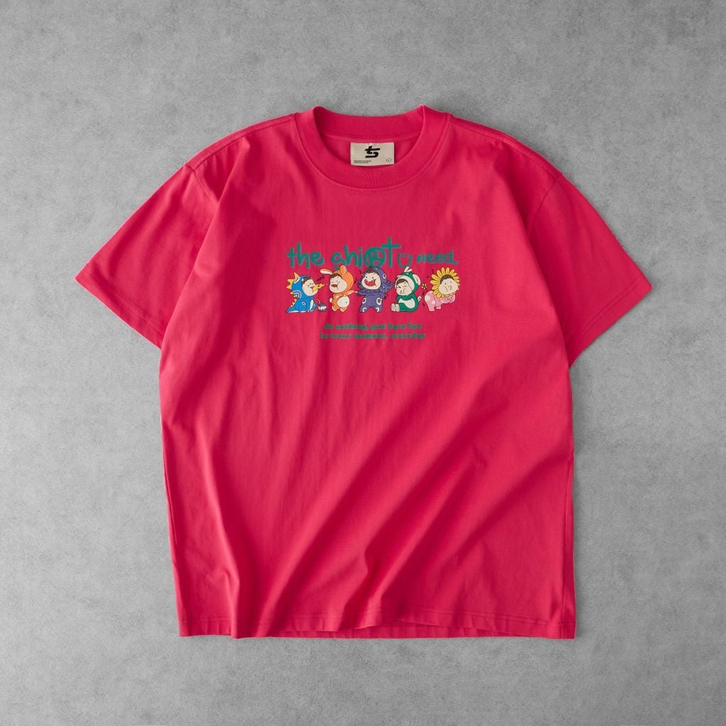  TSUN Mascot Gang Tee - Pink 