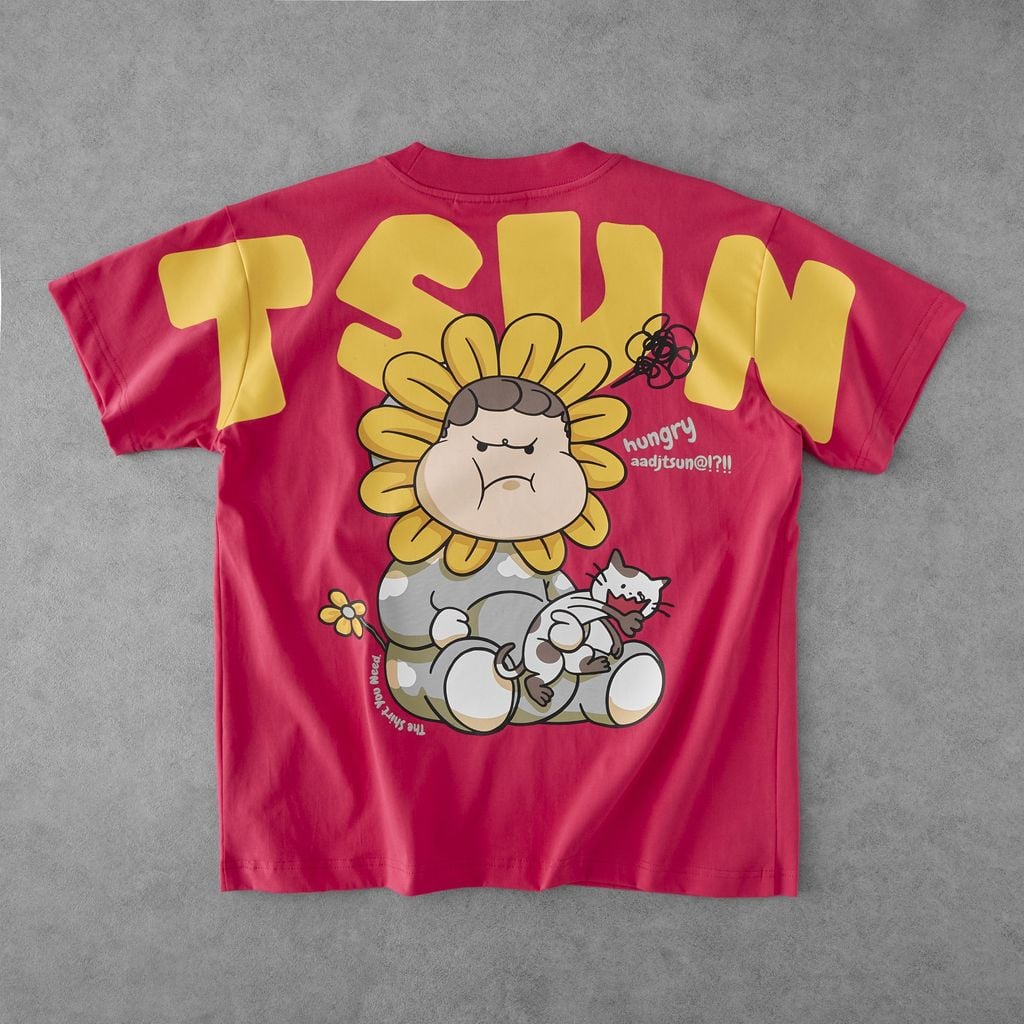  TSUN Hungry Tee - Pink 