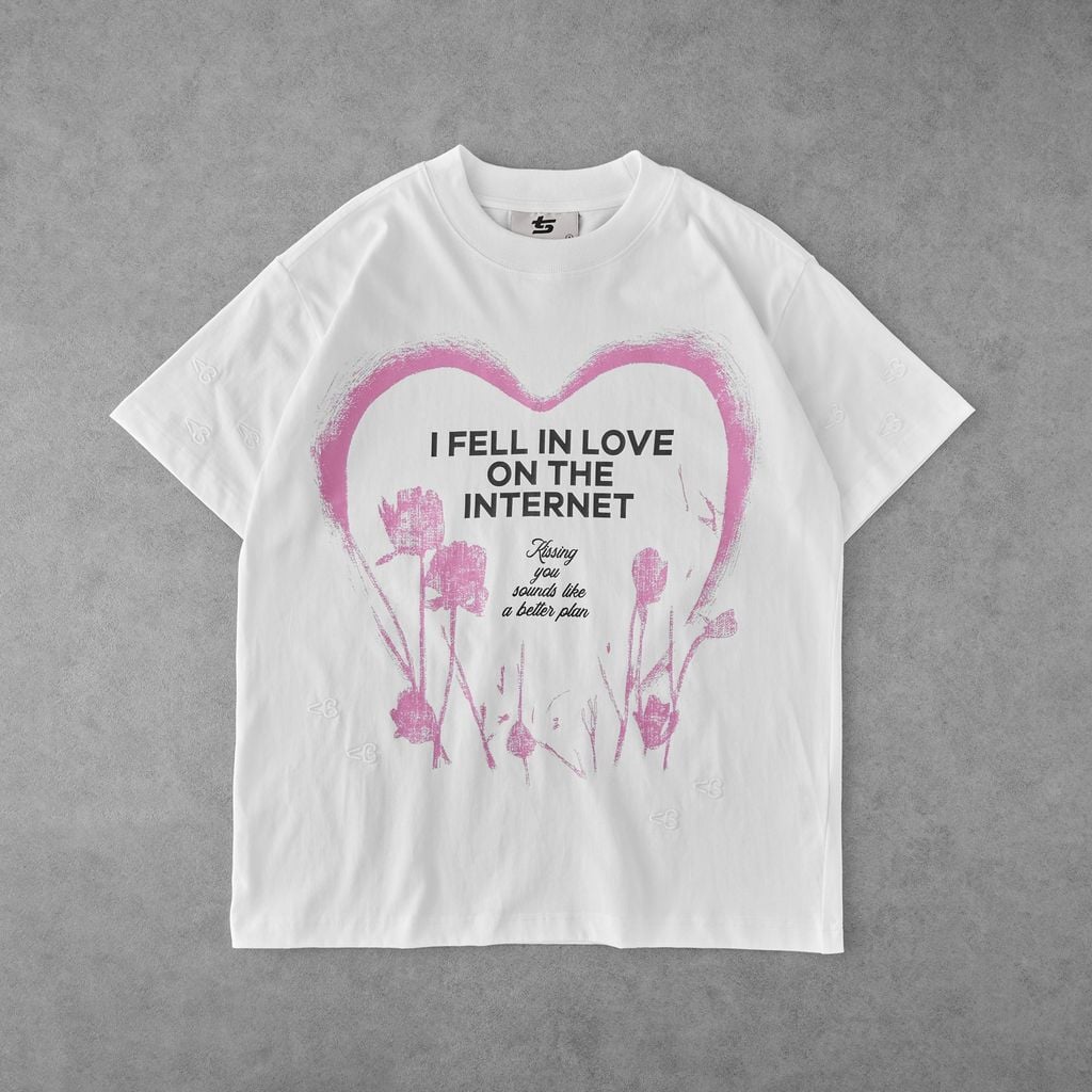  TSUN Internet Love Tee - White 