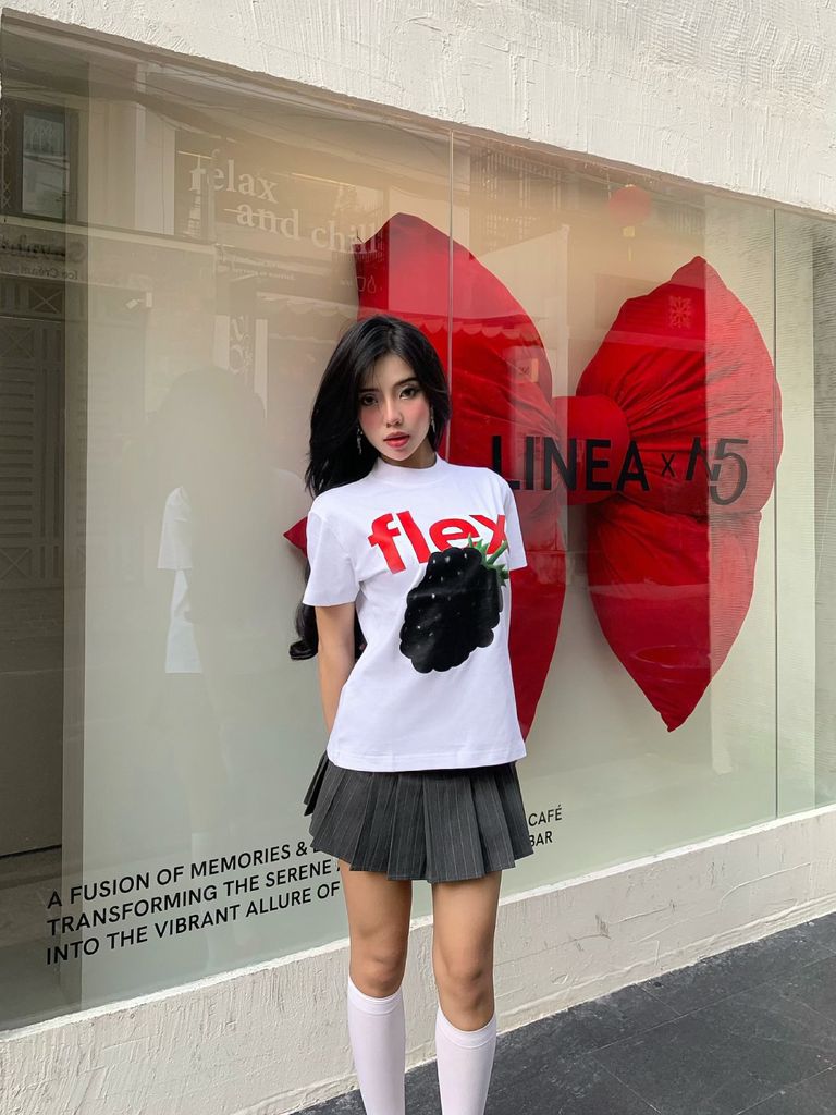  TSUN Flex Baby Tee - White 