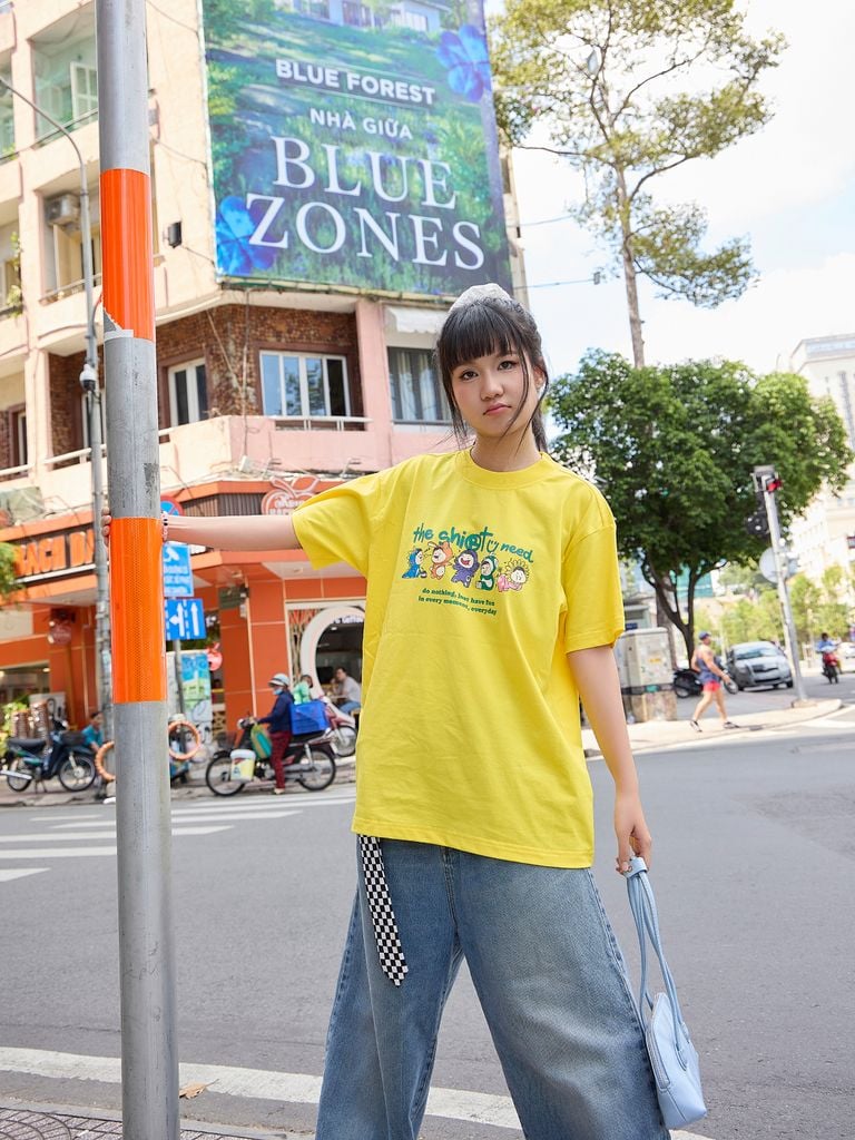  TSUN Mascot Gang Tee - Yellow 