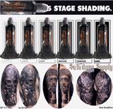 5 STAGE SHADING - DARK GREYWASH