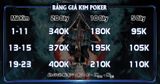 Poker - RL** (nét tiêu chuẩn) - Phi 8 - Hộp 10 Cây
