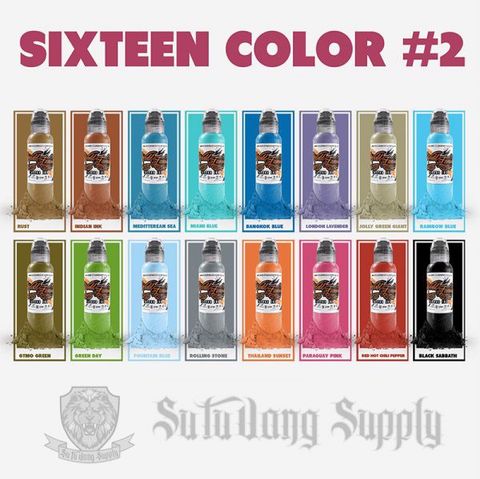 SET 16 COLOR #2 - 1OZ