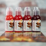 Dima NBK Fire Red - Set 4 màu
