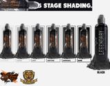 LEGENDARY BLACK + FIVE STAGE SHADING