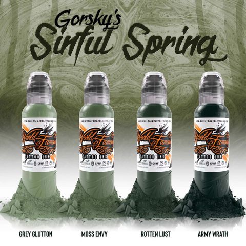 GORSKY’S SINFUL SPRING SET 4 COLOR