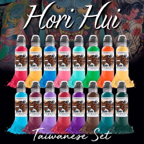 Hori Hui Taiwanese Set 16 Màu - 1oz