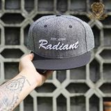 SNAPBACK HAT – GRAY CORDUROY