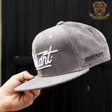 Mũ Snapback – Gray Tweed