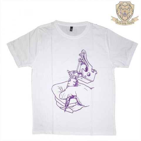 VIETNAM TATTOO EXPO  T-SHIRT - WHITE - PURPLE