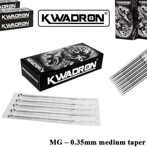 Kwadron 9 MG (M1) – 0.35mm Medium Taper (Hộp 10 Cây)