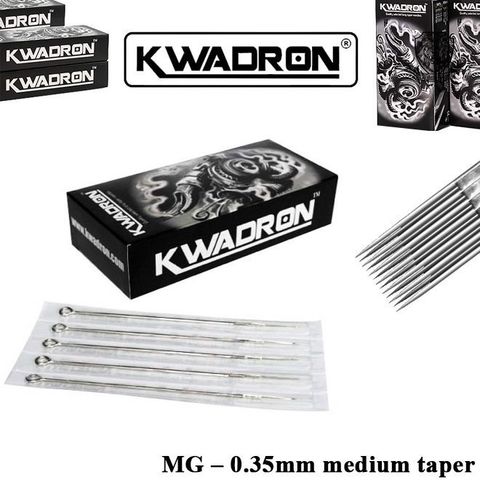 Kwadron 9 MG (M1) – 0.35mm Medium Taper (Hộp 25 Cây)