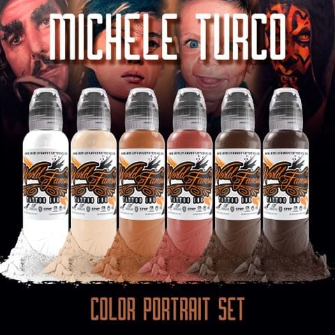 Michele Turco Color Portrait Set 6 Màu