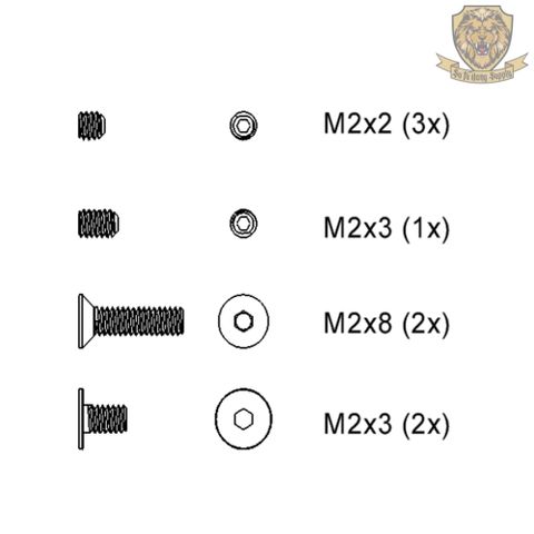 No. 362 - Screw kit Cobra