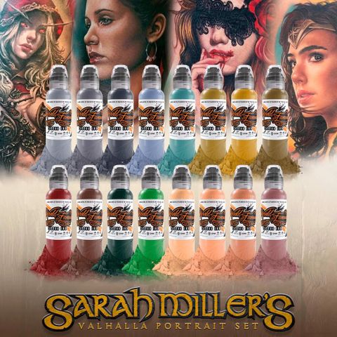 SARAH MILLERS VALHALLA PORTRAIT SET 16 COLOR - 1OZ