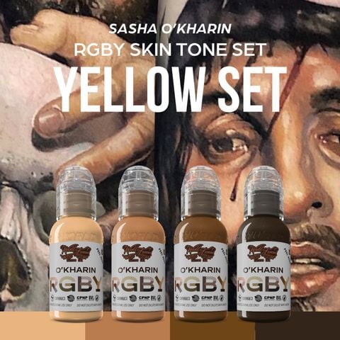 Sasha O'Kharin RGBY Yellow Set - Set 4 màu