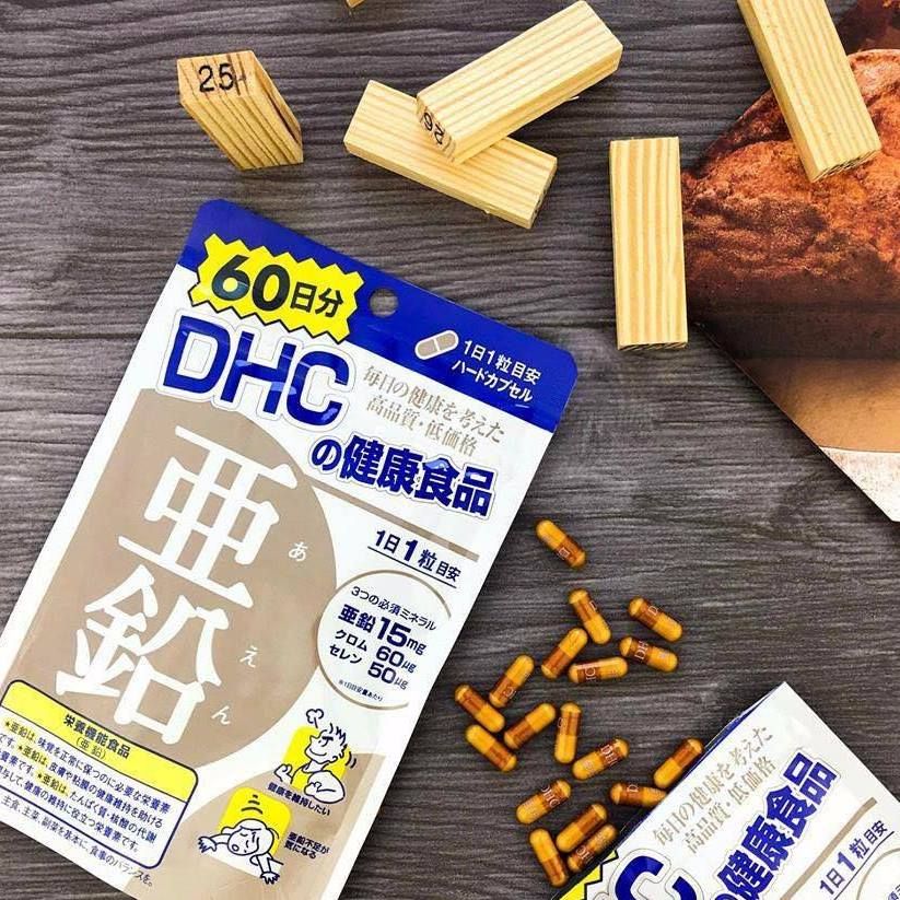 Viên uống bổ sung Kẽm DHC Zinc 60 ngày – Gaze's corner