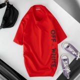  Áo thun tay ngắn unisex OFF-WHITE Áo phông tay ngắn nam nữ 100% cotton siêu thoáng mát 