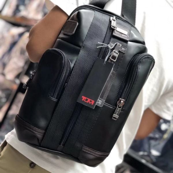  Túi Đeo Chéo Tumi 92318 Alpha Bravo Monterey Leather Sling 