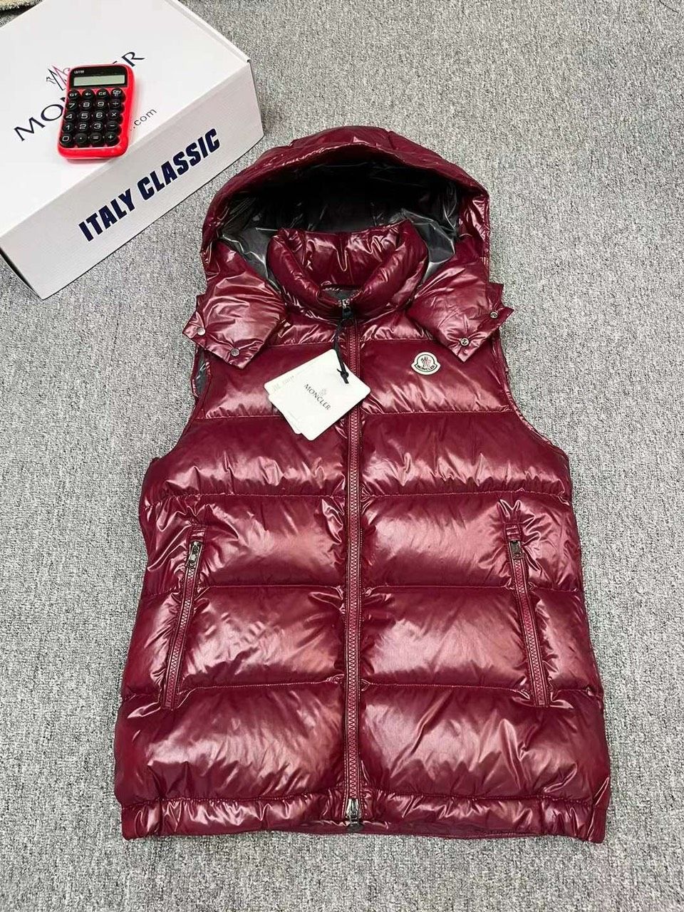  Áo Khoác Gilet Nam MONCLER BORMES DOWN VEST 