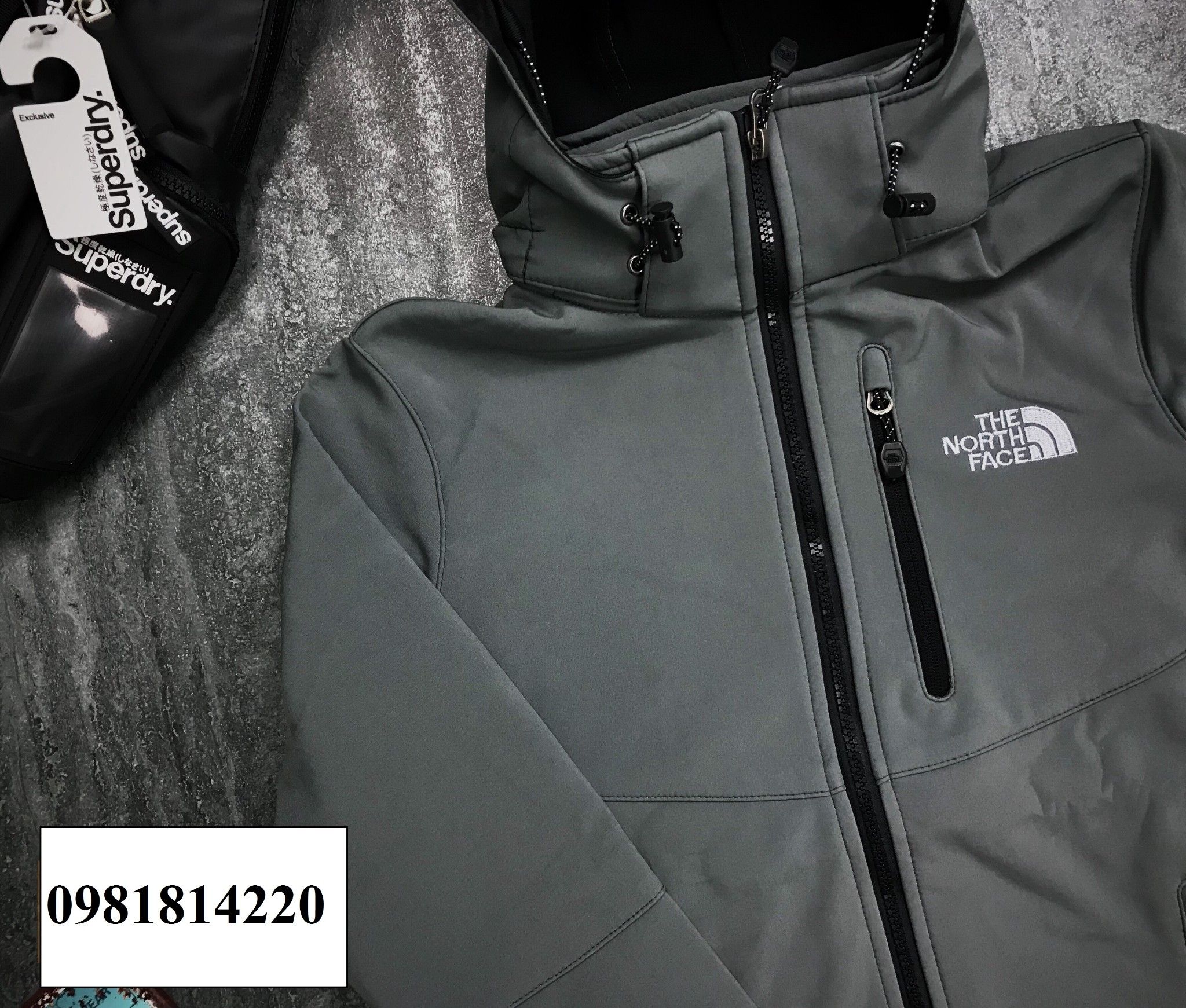  Áo khoác nữ The North Face Softshell Áo gió nữ mặt trong lót nỉ cực ấm áp đẹp cản gió chống nước tuyệt đối 