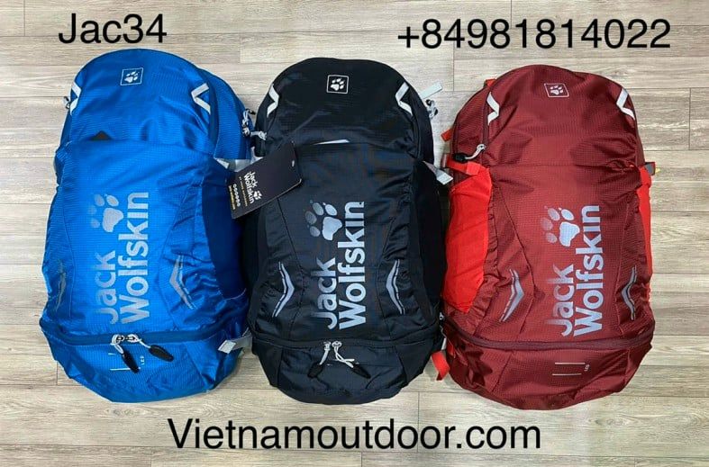  ⚡️ [ HÀNG XUẤT DƯ ]  Balo Jack Wolfskin Moab Jam 34 model 2021 