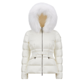  Áo Khoác Cổ Lông Nữ MONCLER BOED SHORT DOWN 