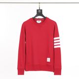  Áo Sweater nam nữ form rộng dáng Unisex Thom Browne 015 chất liệu len bông thiết kế tay áo kẻ 4 sọc cao cấp 