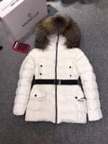  Áo Khoác Lông Vũ Nữ Moncler Nón Lông 