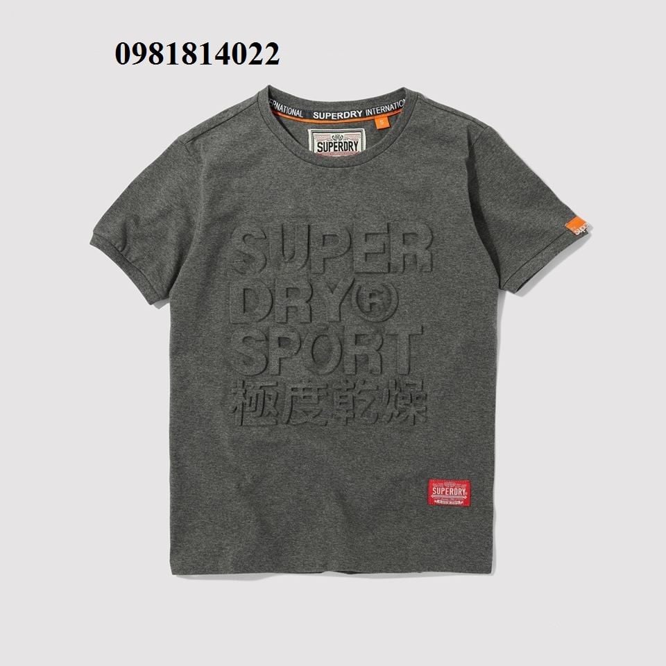  Áo thun Superdry chữ nổi 