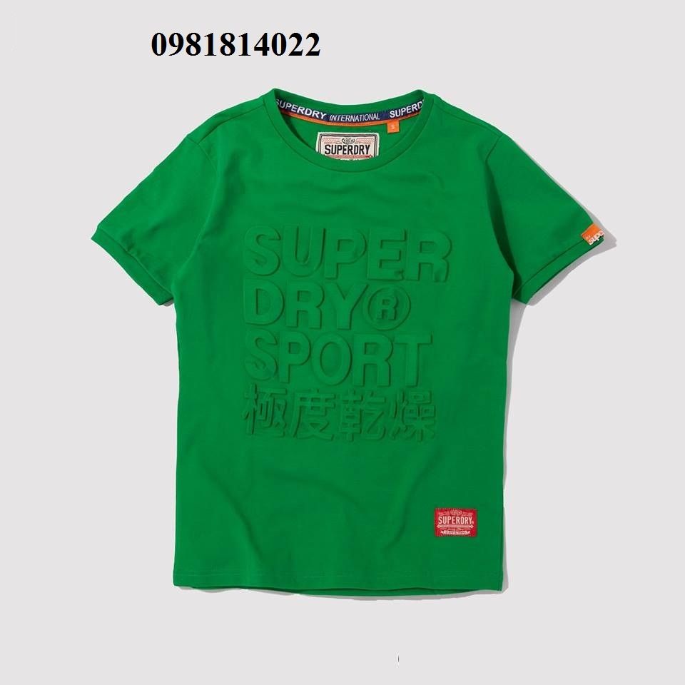  Áo thun Superdry chữ nổi 