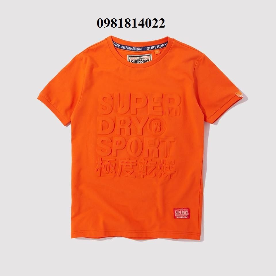  Áo thun Superdry chữ nổi 