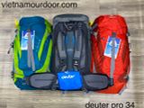  Balo Nam Phượt Deuter ACT Trail Pro 34 