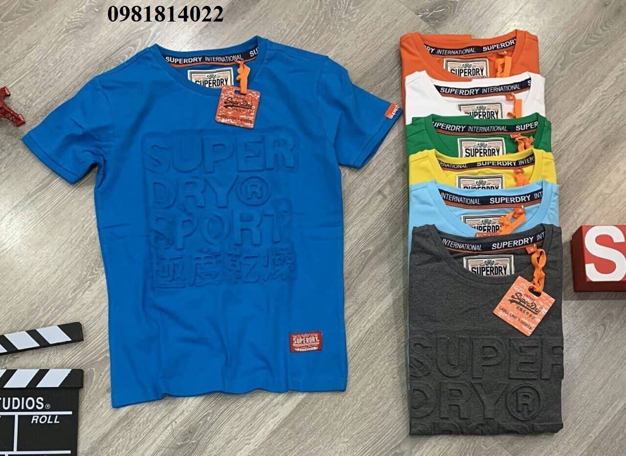  Áo thun Superdry chữ nổi 