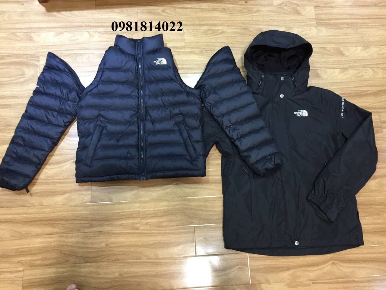  Áo khoác nữ  5 in 1 THE NORTH FACE (5 lớp ) 